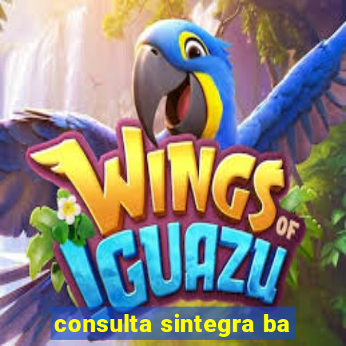 consulta sintegra ba