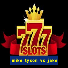 mike tyson vs jake paul assistir online