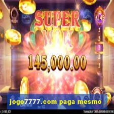 jogo7777.com paga mesmo