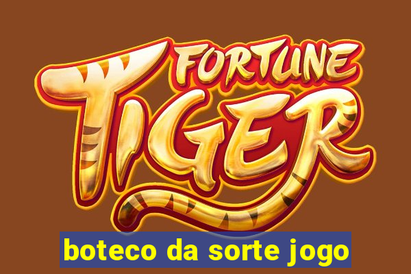 boteco da sorte jogo