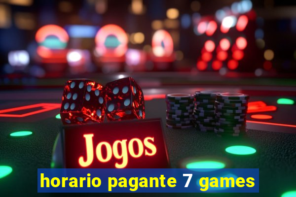 horario pagante 7 games