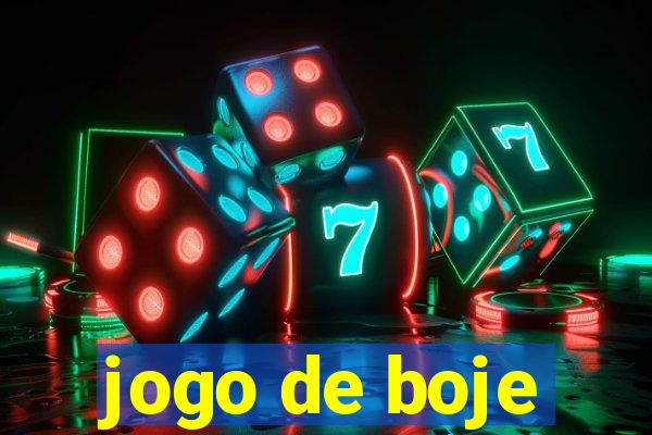 jogo de boje