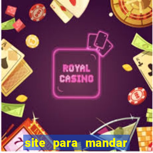 site para mandar cartas para presos