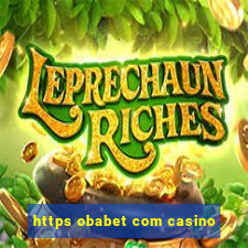 https obabet com casino