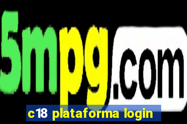 c18 plataforma login