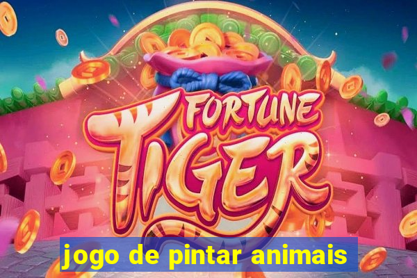 jogo de pintar animais