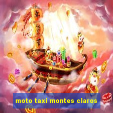 moto taxi montes claros