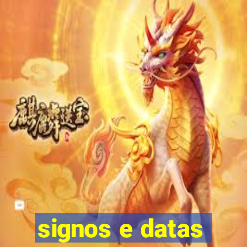 signos e datas