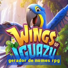 gerador de nomes rpg