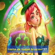 limite de saque brazino777