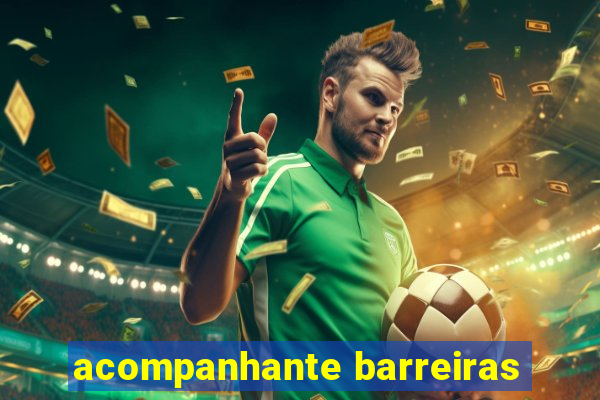 acompanhante barreiras