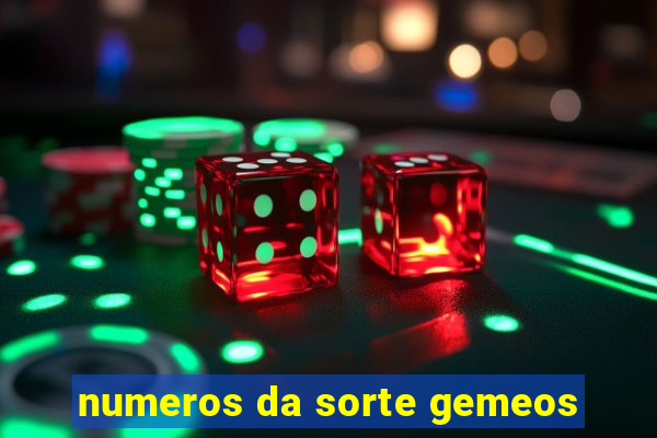 numeros da sorte gemeos